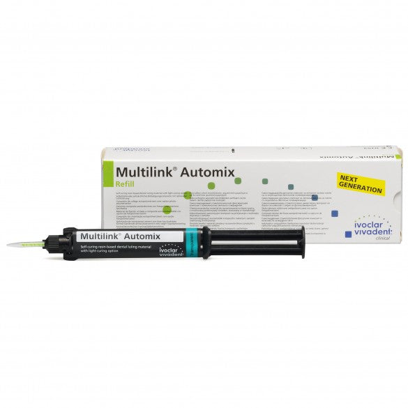 Multilink Easy Automix Refill Transparent Shade, W/ 15 Mixing Tips