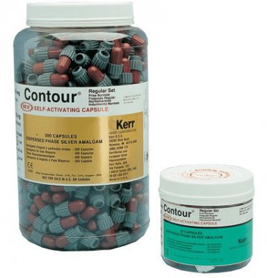 Contour Amalgam Alloy (400mg) 1 Spill 50 Caps/Jar,Regular Set