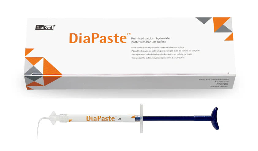 Diapaste Regular Kit 2g Paste+ 20 tips calcium hydroxide barium sulfate