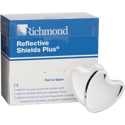 Richmond -Reflective Shields Plus Dual Pack 25/L 25/S 50/pk (Cotton Rolls)