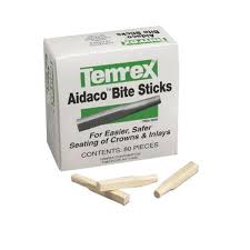 Aidaco Bite Sticks Crown & Inlay Seating 80/Box-Temrex