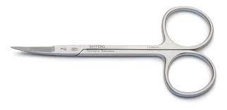 Iris Scissor Sutures 4.5" Straight Or Curved