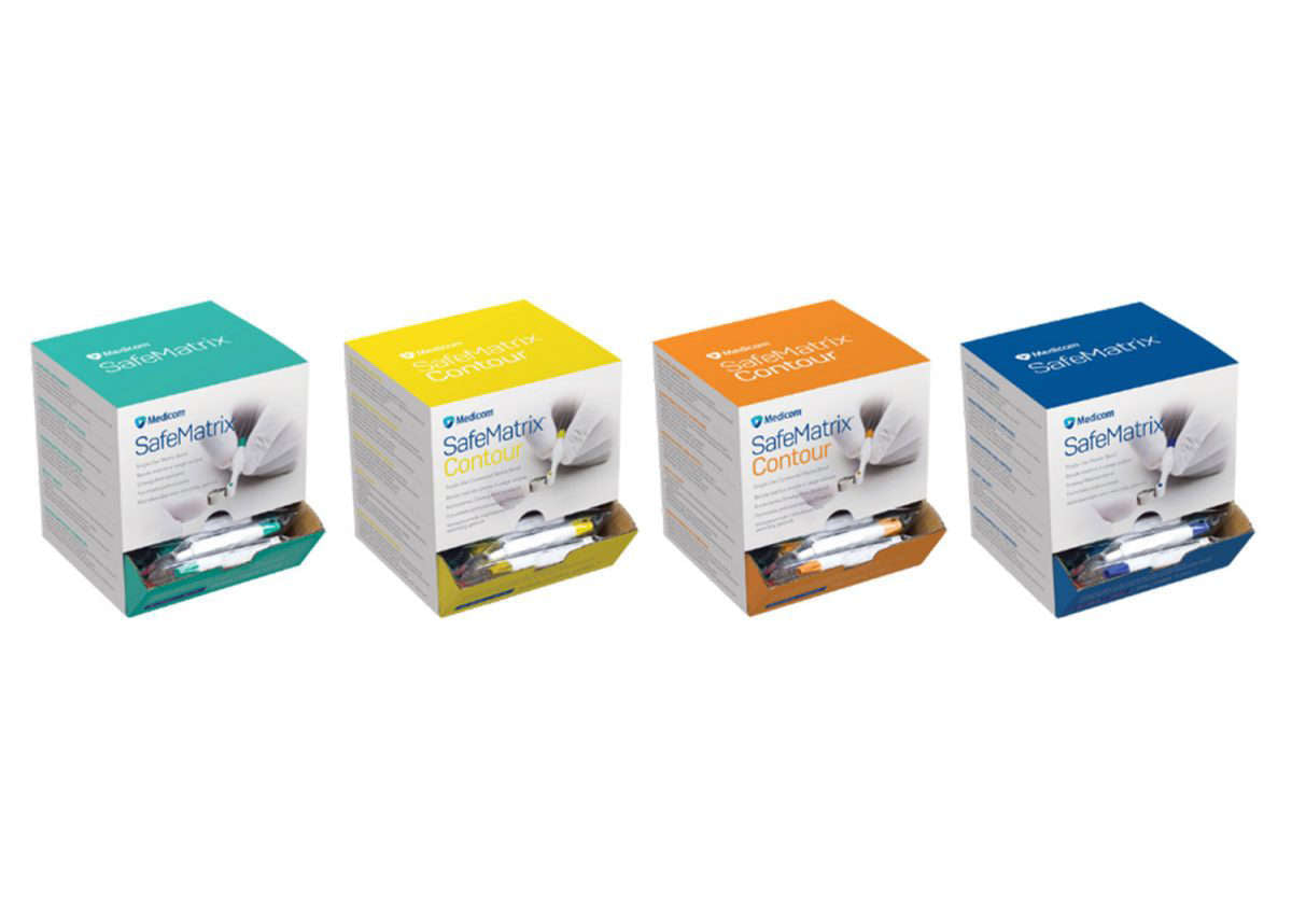 Single Use Matrix Bands (SafeMatrix) 50/Box -Medicom