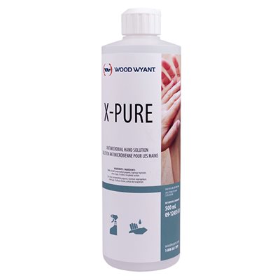 X-Pure Hand Sanitizer Liquid w Vit E 500ml, 6/Case PPE
