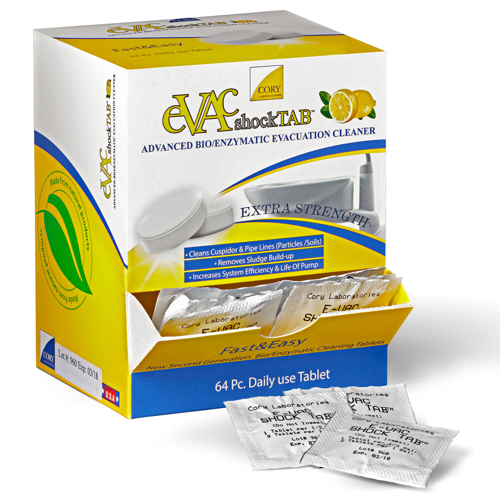 Evac Shock Tablets Evacuation Cleaner 64/bx
