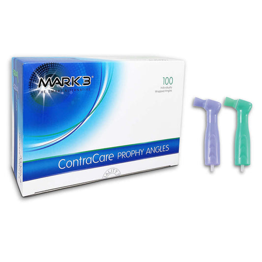 Contacare Disposable Prophy Angles 105° Soft Green 100/pk