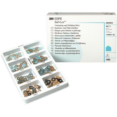 Sof-Lex Contouring and Polishing Kit, Assorted, 1/Pk, (SofLex)