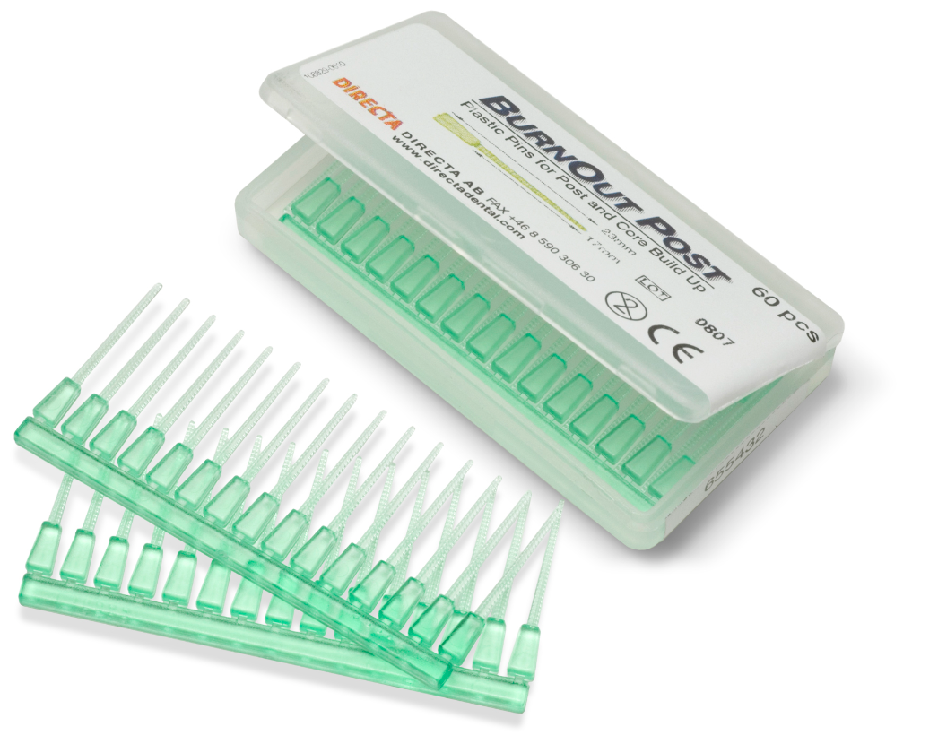 Directa, BurnOut Posts-Plastic Cast Pins 60/Pk