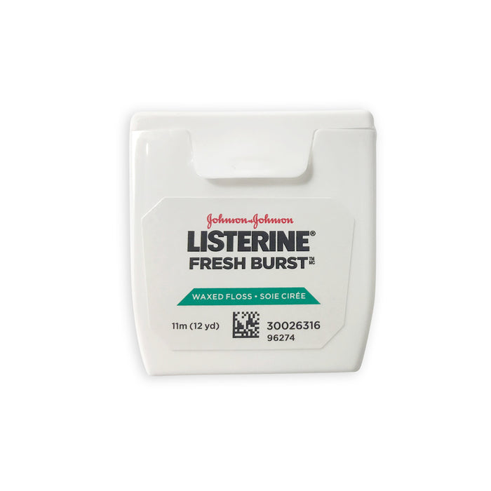 Listerine® Dental Floss Mint Wax 12Yd 144/Box