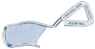 ADA-Tri‑Bite Posterior Metal Impression Trays Double Arch 10/pk Triple Tray