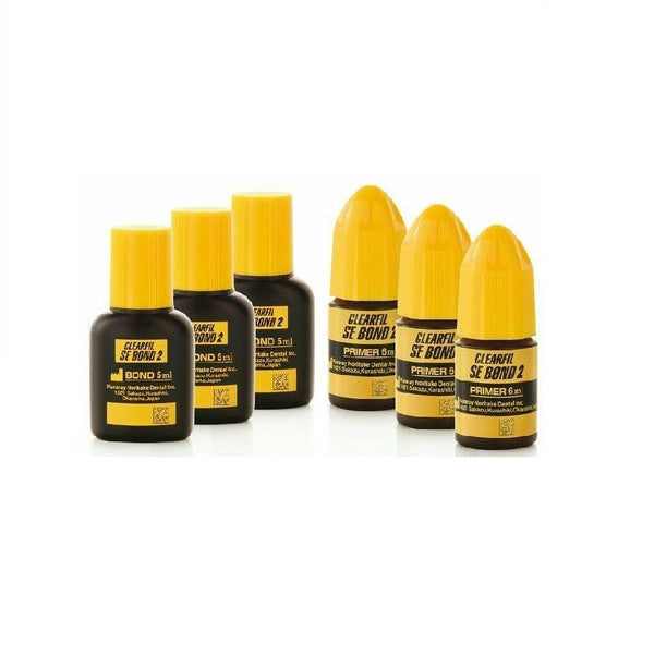 Kurary-Clearfil SE Bond 2 Value Kit (3xPrimer 6ml &amp; 3xBond 5ml)