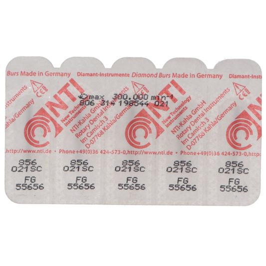 Axis NTI Diamond Burs Football Yellow FG 5/Pk