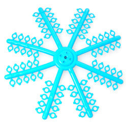 G&amp;H Safe-Seps -Molars Ties Elastic Separators . Aqua Blue 960/PK Latex-Free