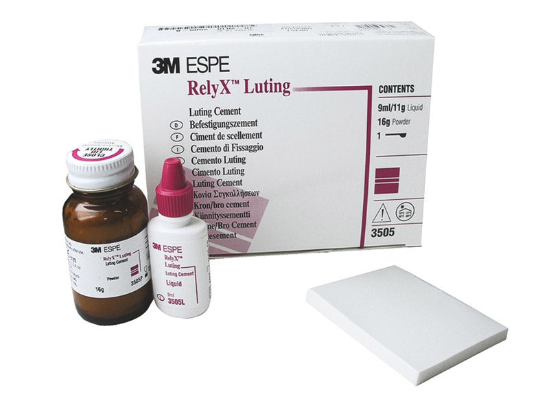 Relyx Luting Intro Kit 16g Powder, 9ml Liquid Glass Ionomer Permanent Cement