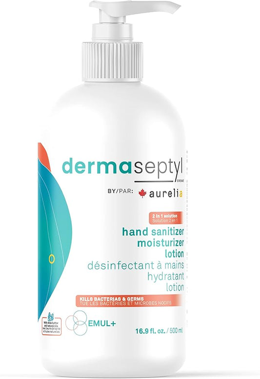 Aurelia-Dermaseptyl Hand Sanitizer & Moisturizer 500 ml Bottle