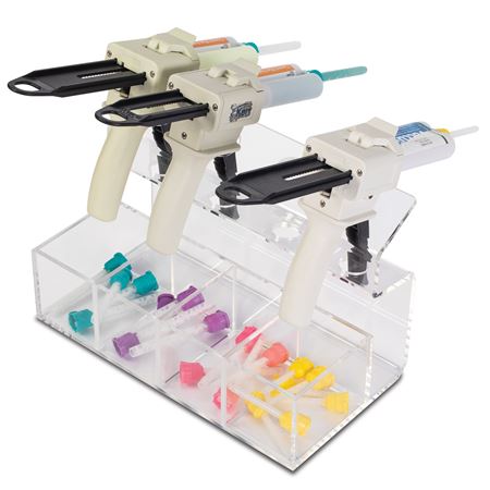 Impression Gun &amp;Mixing Tips Organizer Rack