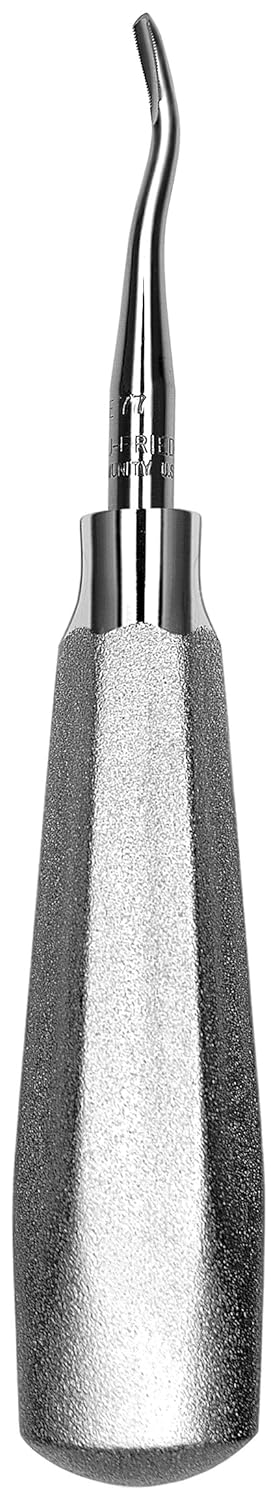 Angled Molar Elevator 77R, Serrated 1/pk