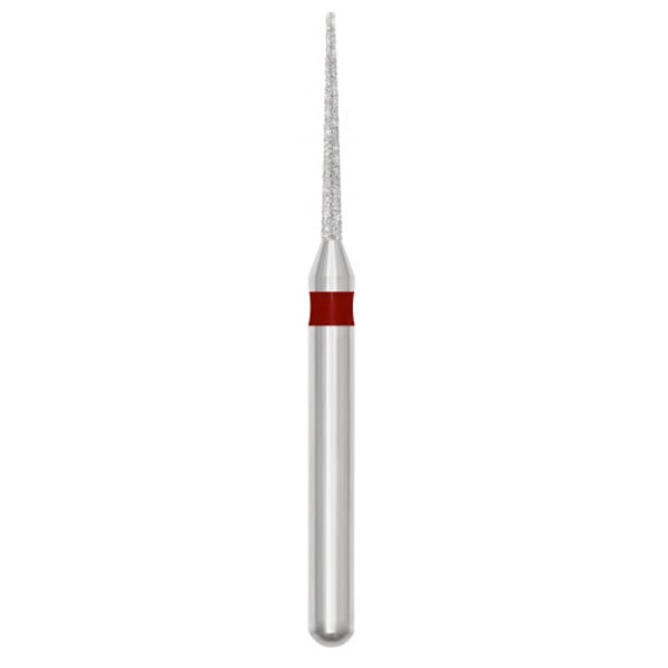 Multi-Patient-Use Diamond Needle Bur Red 25/Pk
