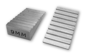 Aluminum X-Ray Step Wedge 1/Pk