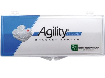 G&amp;H- Agility Brackets Ceramic Braces Roth .022" Hooks on 3', 4', 5' - Kit