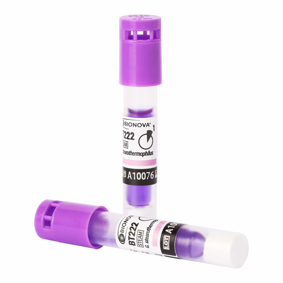 Bionova Rapid Read Out Biological Indicator Vials  20 Minutes or 1 Hour, 50/Box