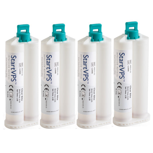 Danville, Start VPS, Clear Bite, Regular Set, 4x50ml/Pk