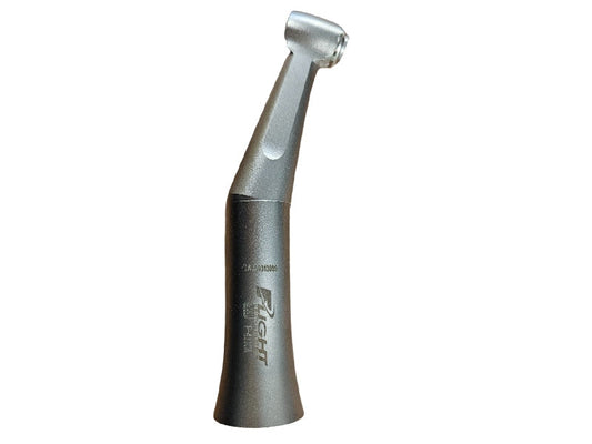 One Piece Slow Speed Handpiece 1:1 Contra Angle Push Button Latch Head #F-DE11