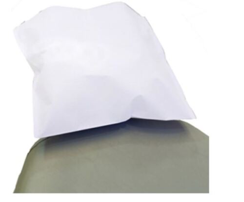 Head Rest Cover Paper 3/Ply White "x13", 500/Box