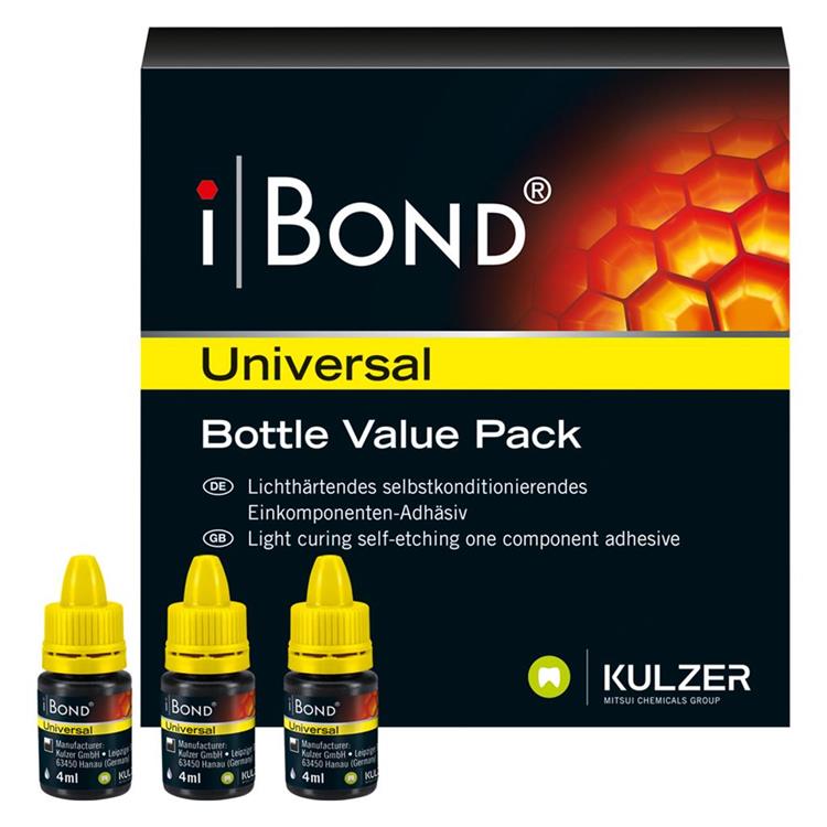 Ibond Universal Bottle Value Pack 3/PK 3x4ml