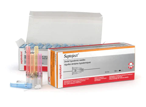 Septoject Dental Needles 27G Long 100/box #SEPT-01N1272