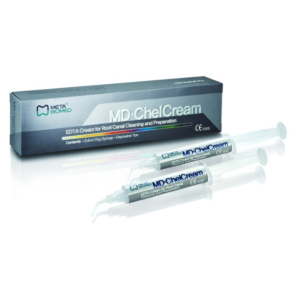 MD-ChelCream 19% EDTA Cream 2x4.5 ml Syringes w Tips