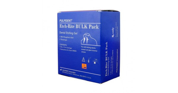 EtchRite Bulk Pack 1.2ml x 24 Syringes - Pulpdent