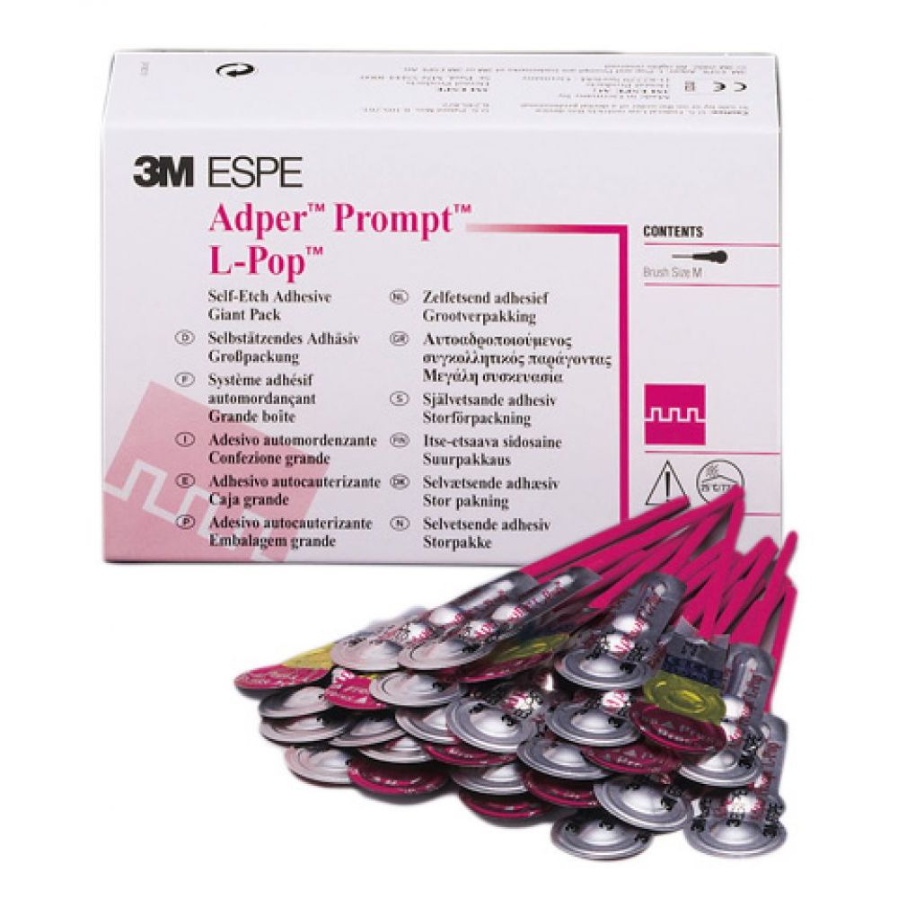 Adper Prompt L-Pop Self Etch Adhesive 100/Box