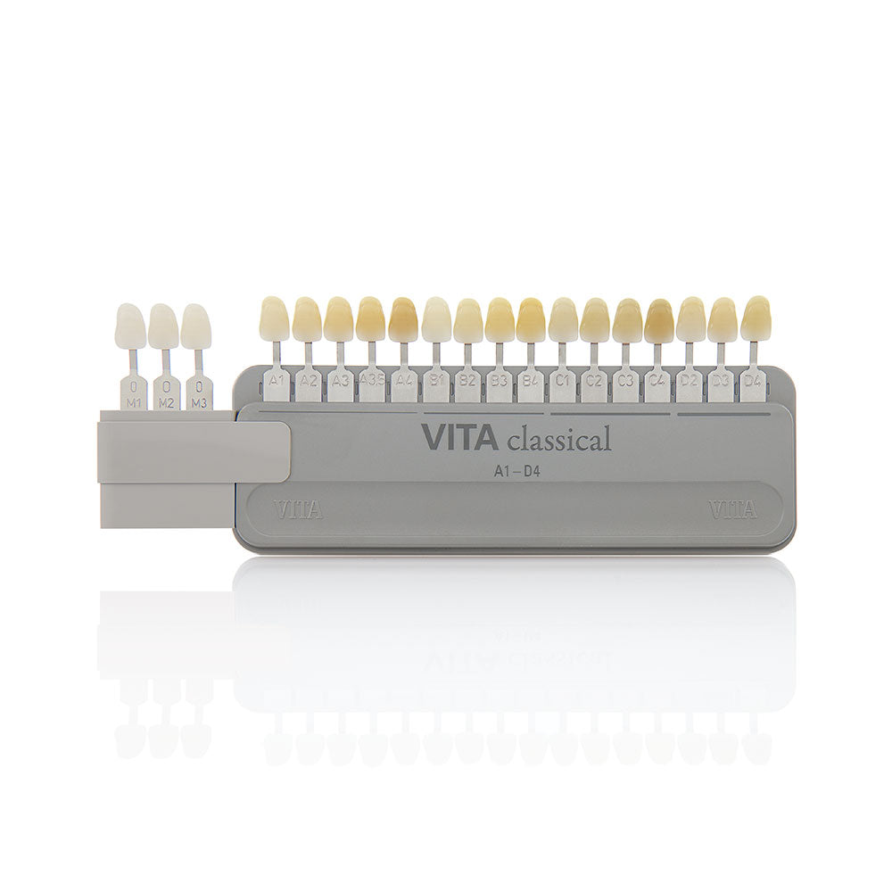 Vita Shade Classic Guide A1-D4 With Vita + Bleached Shade Extension Clip
