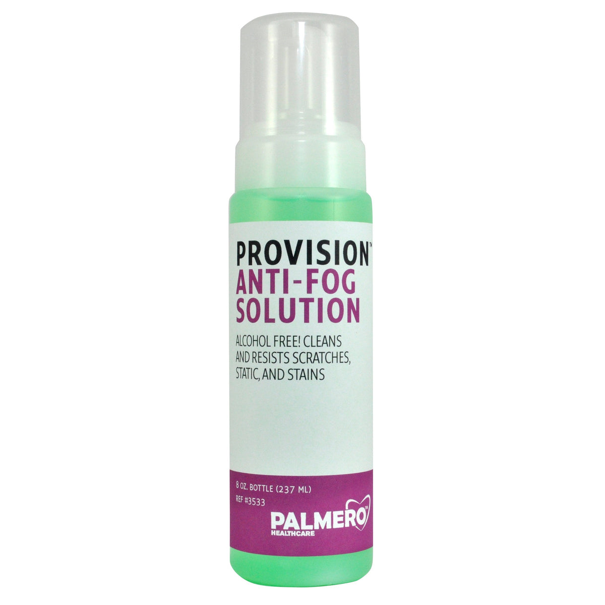 Palmero, Provision Anti Fog Loupes, Mirror, Scopes Solution 8oz