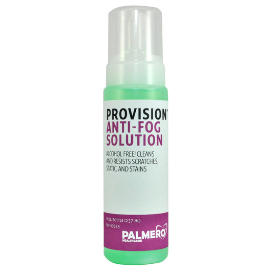Palmero, Provision Anti Fog Loupes, Mirror, Scopes Solution 8oz