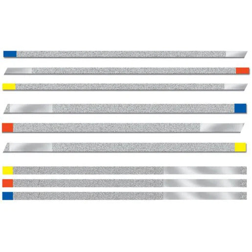 Kerr Autoclavable Niti Diamond Strips, Assorted, 10/Pk