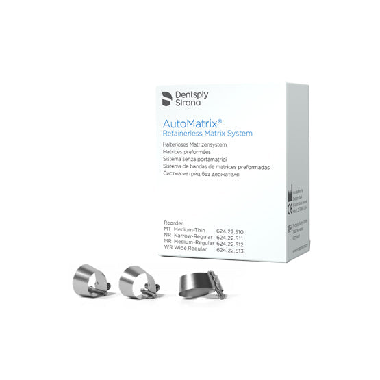 AutoMatrix Refill 72/Box Retainer less Matrix System
