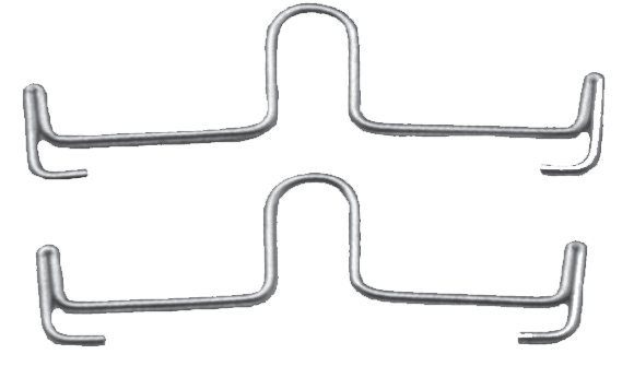 46 mm Palatal Arch Bars with Distal Loop 10/Pk-G&amp;h Usa