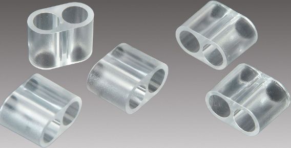 VPS Material Cartridges Connectors Clear, 5/pk
