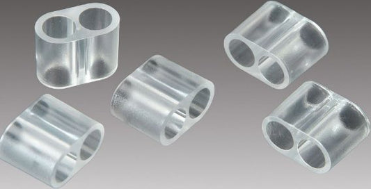 VPS Material Cartridges Connectors Clear, 5/pk