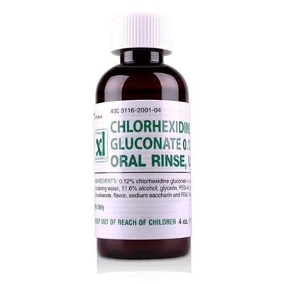 Chlorhexidine Gluconate, Mint 0.12%, 500ml Bottle Mouth Oral Rinse