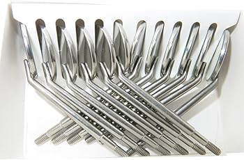 J&amp;J-Premium Quality Chrome Mouth Mirror Head Cone Socket FS, 12/Box