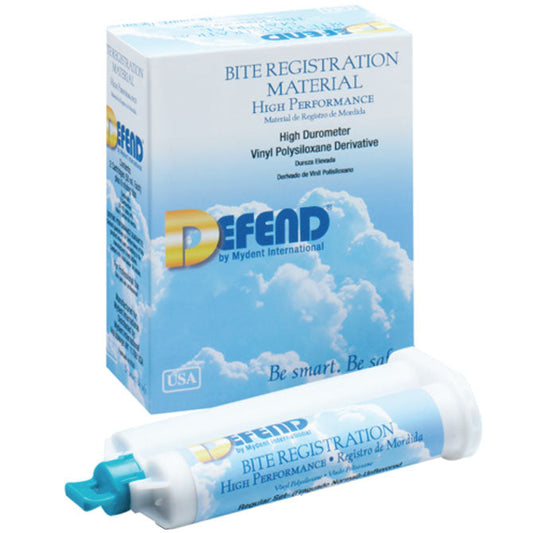 Defend- Bite Registration Material 2x50ml Fast Set Unflavored