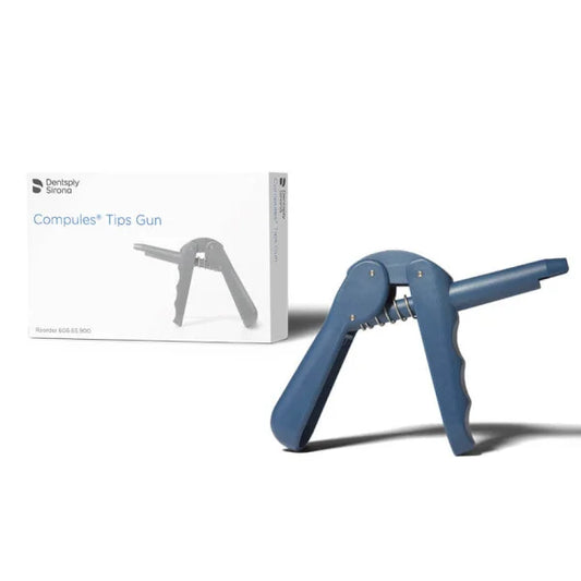 Dentsply-Dispensing Compules Tips Applicator Gun Blue 1/Pk
