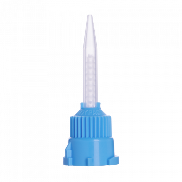 Mixing Tips - C&amp;B 1:1 Light Blue T-Style Short 20/Pk-Voco Compatible, DuoDent