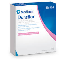 Duraflor Halo 5% Sodium Fluoride Varnish with Xylitol, MelonMint 32/Box