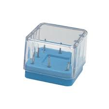 Magnetic Burs Block With Cover BQ2-Square Bur Block W Cover Capacity: 8
