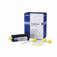Luxacore Dual Automix A3 Natural, 50gm Cart+Tips Core Build Up, Post Cementation