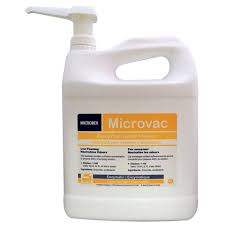 Microvac Evacuation Suction System Cleaner Microbex 4L/Bottle